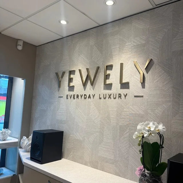 Custom 3D Luxury Retail Wall Sign