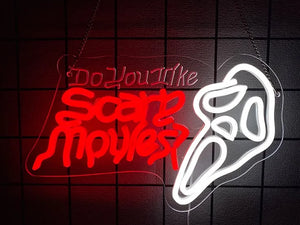 Scary Movie Signs
