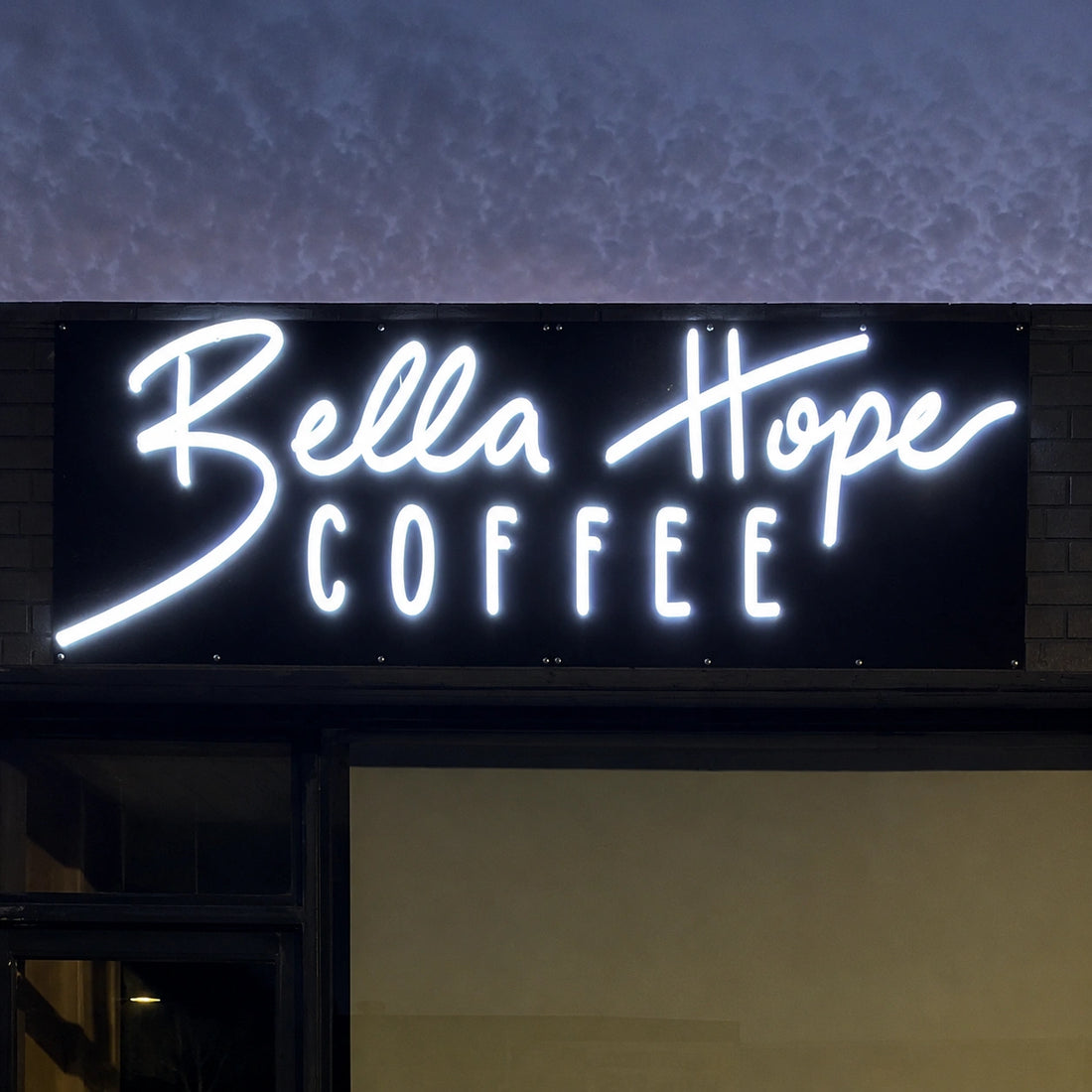 Frontlit 3D LED Sign – Custom Lighted Letter Sign for Shops & Cafés