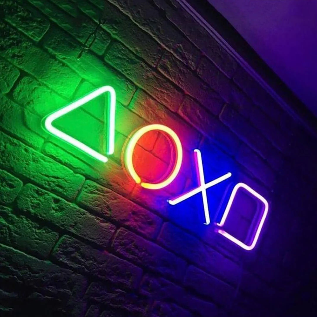 Squid Game Console Buttons Neon Sign