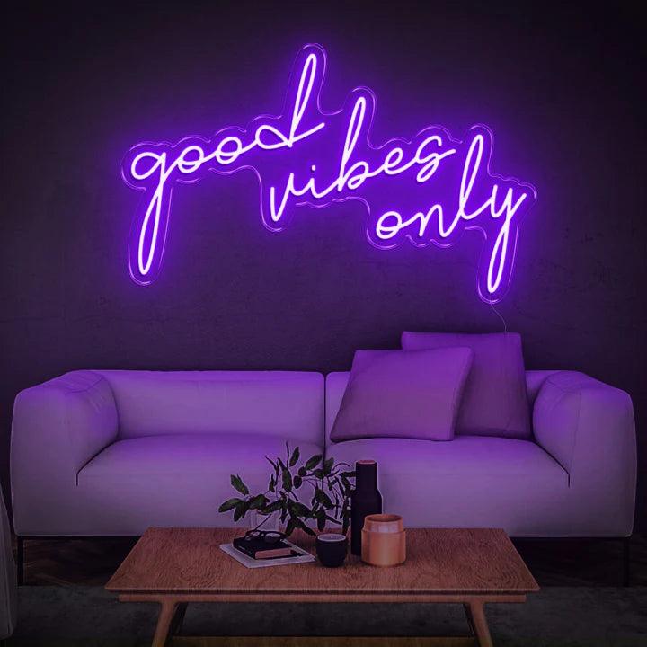 Good Vibes Only' Neon Sign-Neonsigns-Neon Brothers