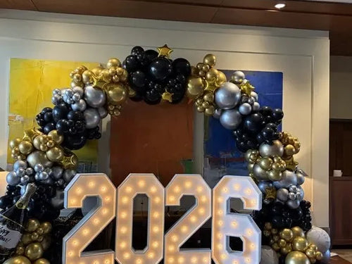 Custom Illuminated 2026 Marquee Number Sign