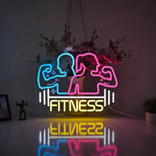 Fitness Neon Sign