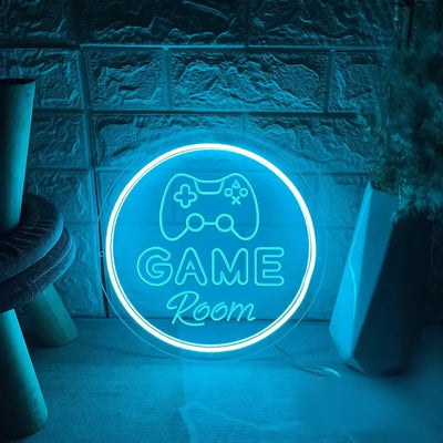 Game Room Neon Sign | Custom Game Controller Neon Light
