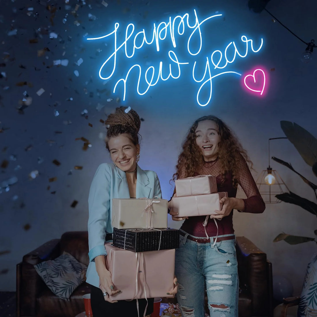 Happy New Year 2025 Neon – Neon Brothers Exclusive