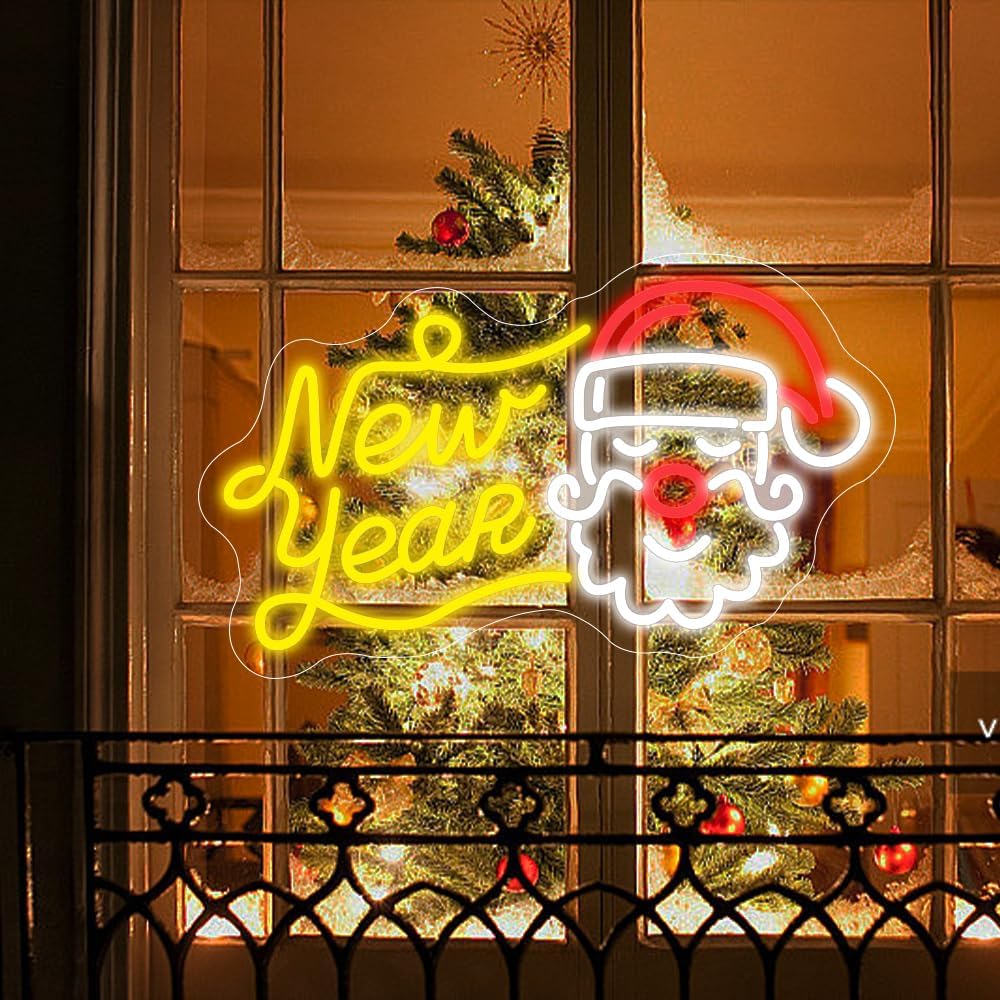 Celebrate 2025 in Style – Elegant Neon Display