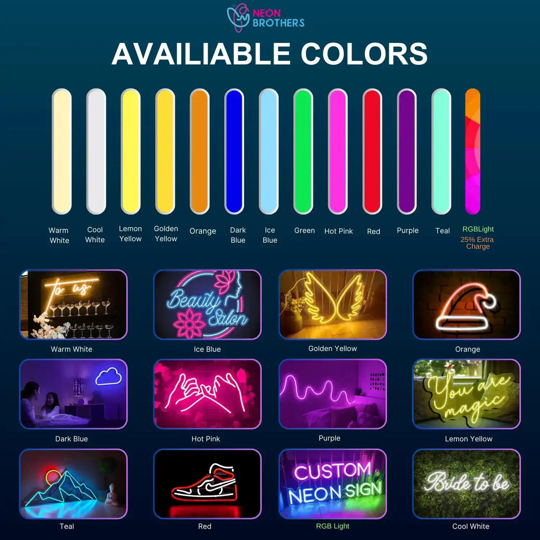 COCKTAIL GLASS NEON LIGHT