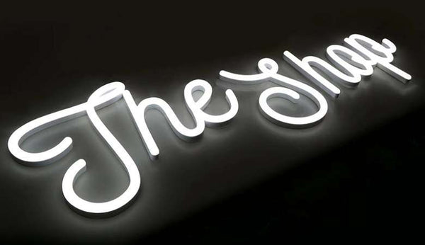 Premium tier vinyl sign example - Neon Brothers