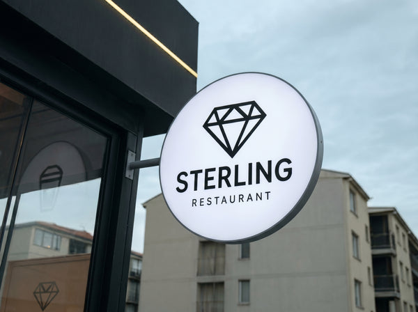Essential tier vinyl sign example - Neon Brothers