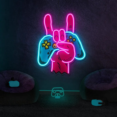 Game Controller Neon Sign