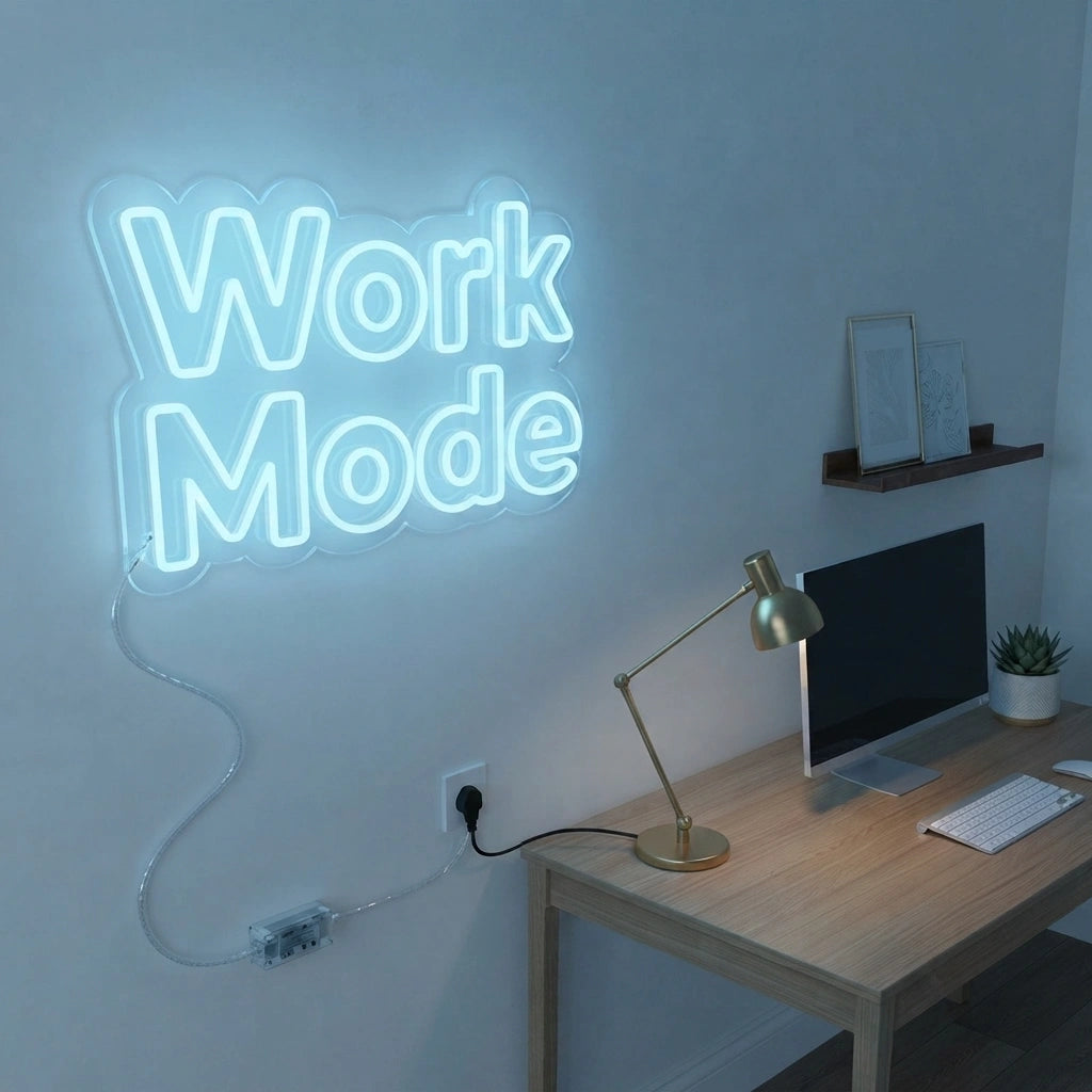 Work Mode LED Neon Sign