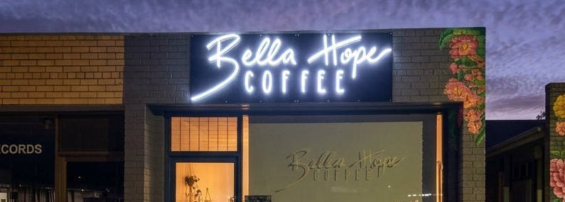3D Channel Letters Cafe Shopfront Sign Melbourne VIC - Neon Brothers