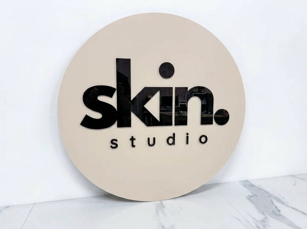 ROUND ACRYLIC SIGN