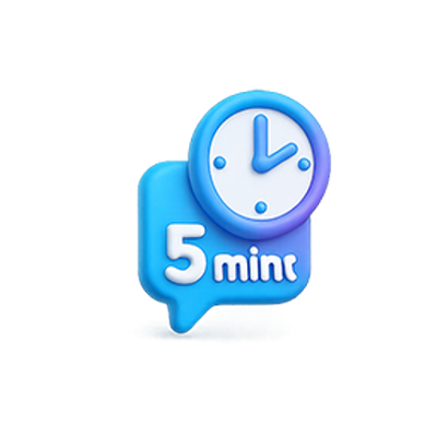 REPLY IN 5 MINT