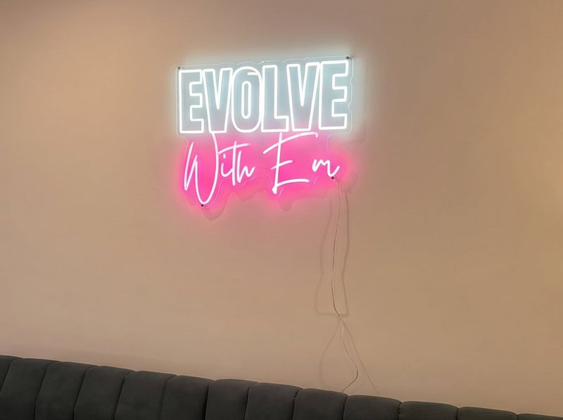 Custom LED Neon Sign Restaurant Feature Wall Sydney NSW - Neon Brothers